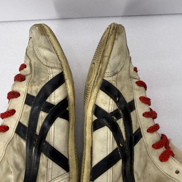 ASICS Onitsuka Tiger Wrestling Shoes Size 9.5 Rare And First ASICS Shoe VTG 70s